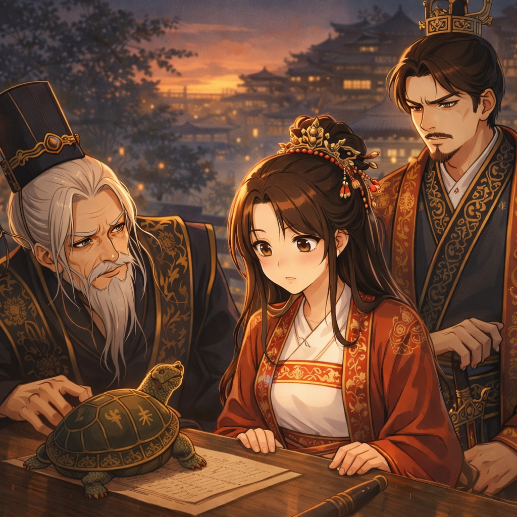 Quốc Sư Chi Nữ, Thần Quy Phò Mệnh